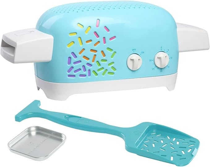 Easy Baking Oven Bundle – Includes Pizza &amp Cookie Mix Spatula Whisk Pan Pink Apron