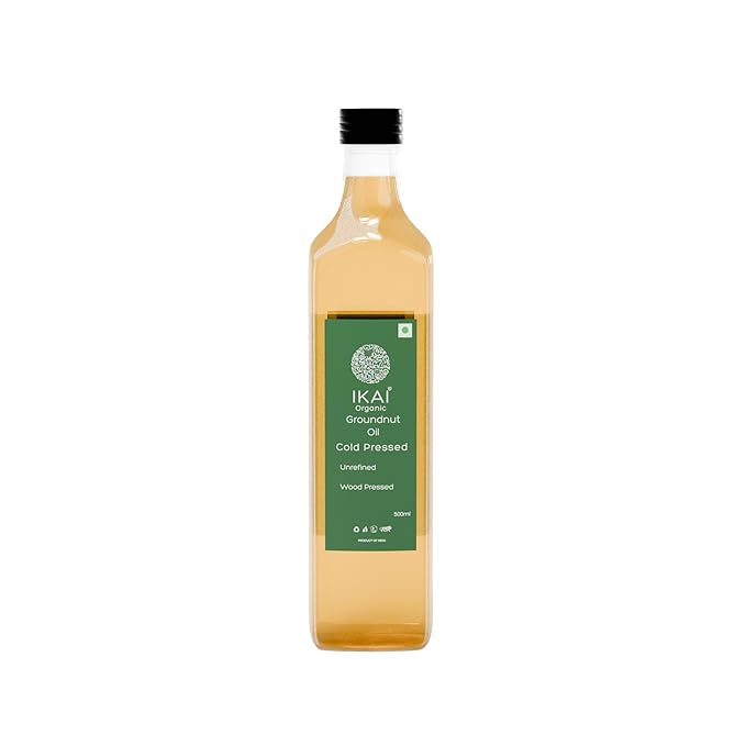 IKAI Organic Jammu Rajma + Organic Groundnut Oil 500ml | (Combo Pack)