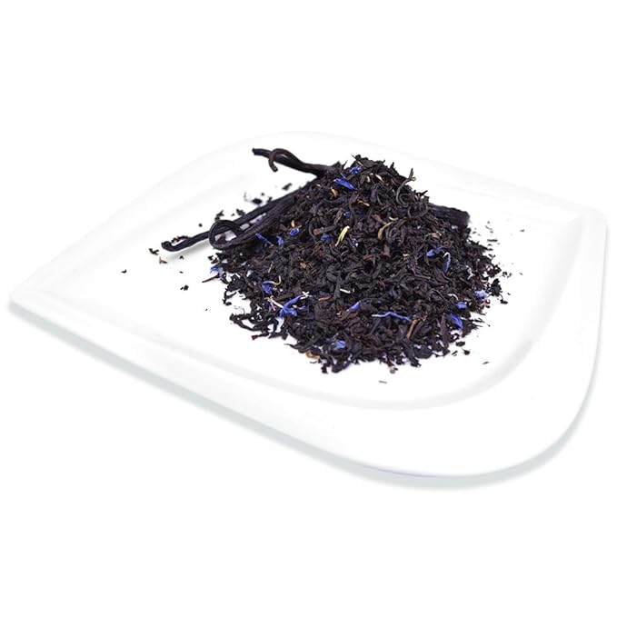 Organic Positively Tea Company Earl Grey Crème Black Tea Loose Leaf 16 Ounce