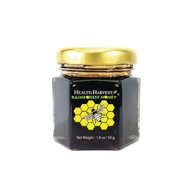 Tualang Black Honey 1.8oz (TA 11.5+ Pollen Count 4.0M+ Pollen Variety 100+) Intense Choice for Women Preservation Wild-ripening on 250ft Treetop Raw Unpasteurised Unfiltered
