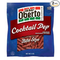 Oh Boy! Oberto Classics Cocktail Pep Bite Size Smoked Sausage Sticks 5 oz(Pack of 2)