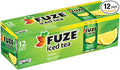 FUZE Lemon Iced Tea Fridge Pack Cans 12 Fl Oz (Pack of 12)