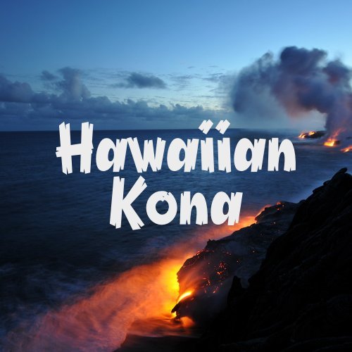 Hawaiian Kona Coffee Extra Fancy 100% Pure Whole Bean Fresh Roasted 16-ounce