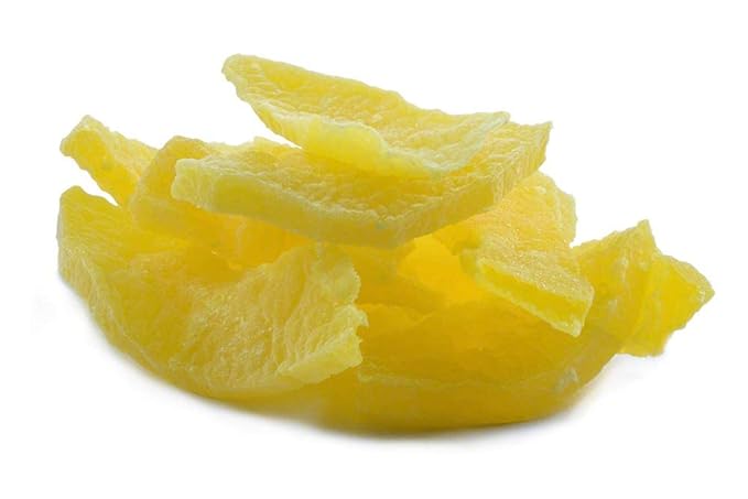 Dried Papaya Lemon Slices 22lb Case — Bulk