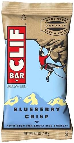 Clif Blueberry Crisp Snack Bar 2.4 Ounce -- 192 per case.