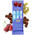 B.T.R. Nation Superfood Keto Protein Bars Plant Based Vegan Protein - Cherry Chocolate Chip ZEN | 12 Pack | Low Carb Food Low Calorie Gluten Free No Sugar Alcohols Boosted with Superfoods
