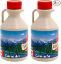 TURKEY HILL SUGARBUSH Premium Canadian Quebec Gold Medal Maple Syrup Grade A Robust Dark 16.9 Fl Oz Jug (Pack of 2)