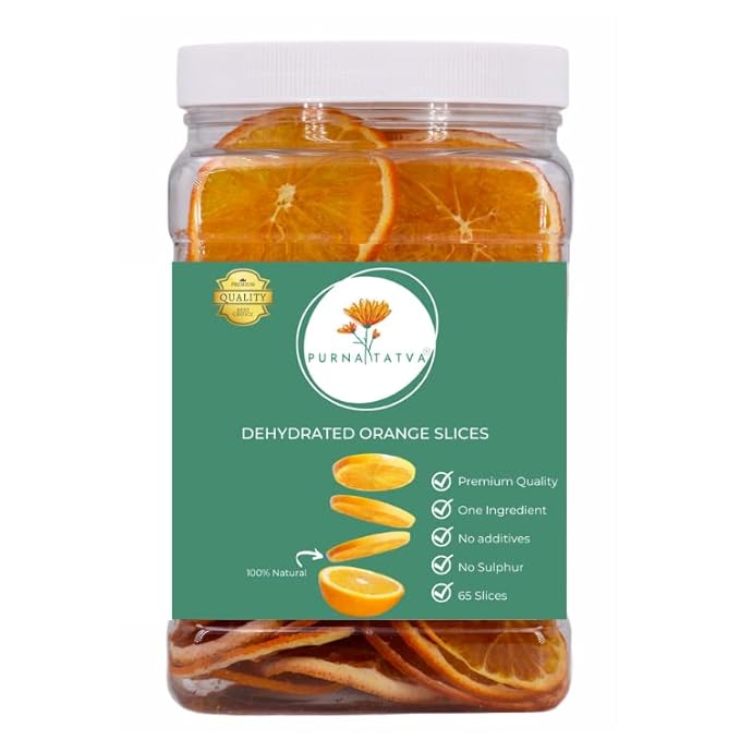 Dehydrated Orange Slices Citrus Immune Booster to infuse water cocktails garnishSelf Care Wedding/Fall/Holiday Decor - 65 slices