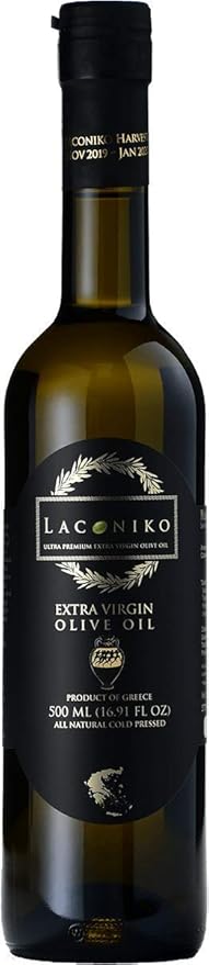 Laconiko Ultra Premium Extra Virgin Olive Oil | NEW 2025/2026 HARVEST | TOP RANKED GREEK OLIVE OIL IN WORLD | 2025 BEST IN GREECE AWARD | 2025 NYIOOC GOLD MEDAL AWARD | MADE IN GREECE | GMO FREE CERTI