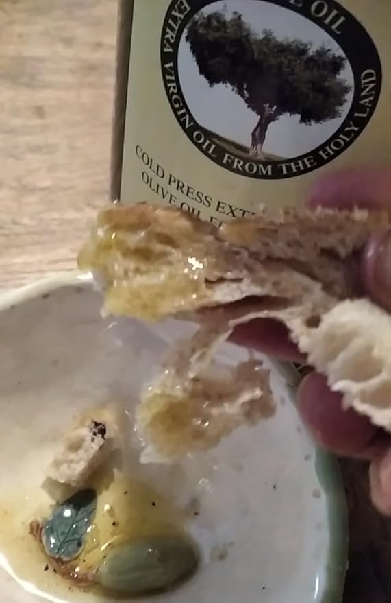 HOLIVE Israeli Extra Virgin Olive Oil from the Holy Land - 3 Count - HOLIVE Oil - Traditional Hand Harvest 100% Pure First Cold Press- Polyphenol Rich Source of Polyphenols Hydroxytyrosol &amp Oleoca