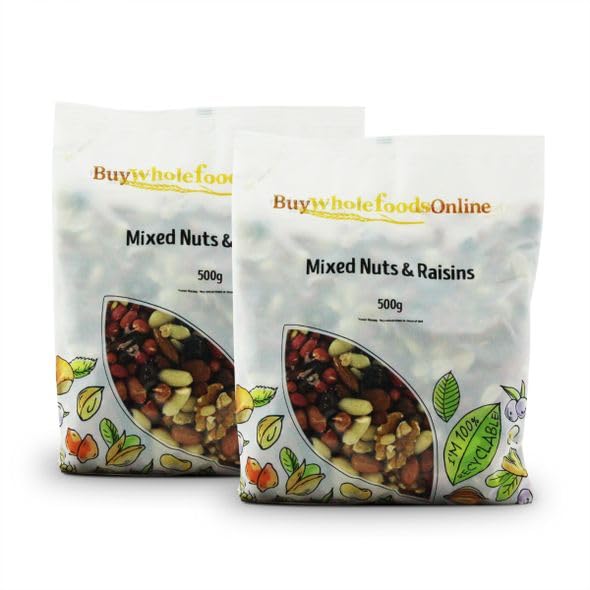 Buy Whole Foods Mixed Nuts &amp Raisins (1kg)