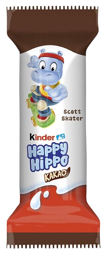 Kinder Happy Hippo 5 Piece 3.5 Ounces (Pack of 10)