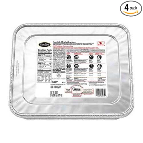 Nestle Stouffers Swedish Meatball in Gravy 62 Ounce -- 4 per case.