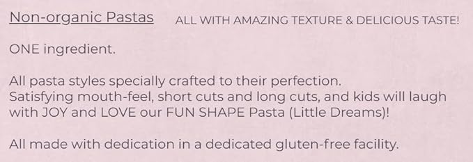 Tinkyada Organic Gluten-Free Brown Rice Pasta Variety Pack 8 Pack – Elbow Spaghetti Lasagne &amp Penne – Certified Organic Wheat-Free Made from Brown Rice