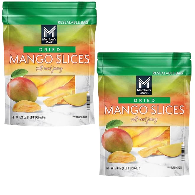 Dried Mango 24 Ounces (24 Ounce (2 Pack))