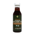 McCabe Organic Premium Sesame Oil - Organic Sesame Oil for Cooking | Rich with Fiber &amp Minerals | USDA and CCOF Certified | Packed in USA | 12 Fl oz