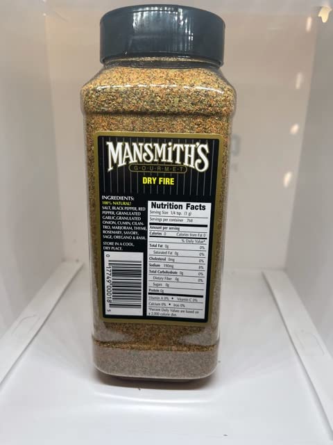 Mansmith's Dry Fire All-Purpose Spice 27 ounces