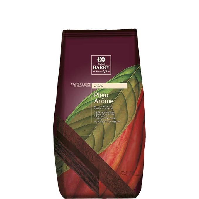 Poudre de Cacao Plein Arome Cocoa Barry (Cocoa Powder) 2.2-Pound Package