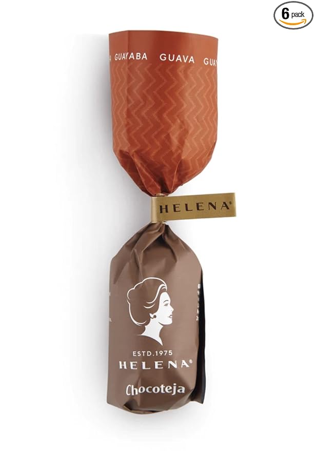 HELENA Chocolatier Tejas and Chocotejas (CHOCOTEJA GUAVA 6 PACK)