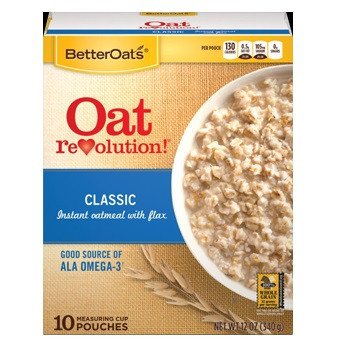 Better Oats Classic Steel Cut Oats wxFlax (6x11.6 OZ)