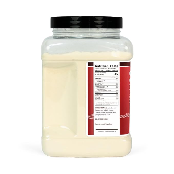 Hoosier Hill Farm Cream Cheese Powder 2LB (Pack of 1)