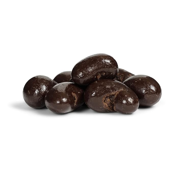 Dark Chocolate Covered Cashews by Its Delish 3 LBS Jumbo Reusable Container (Jar) | Gourmet Dark Chocolate Cashews Healthy Snacks Chocolate Nuts USA Made Vegan Kosher