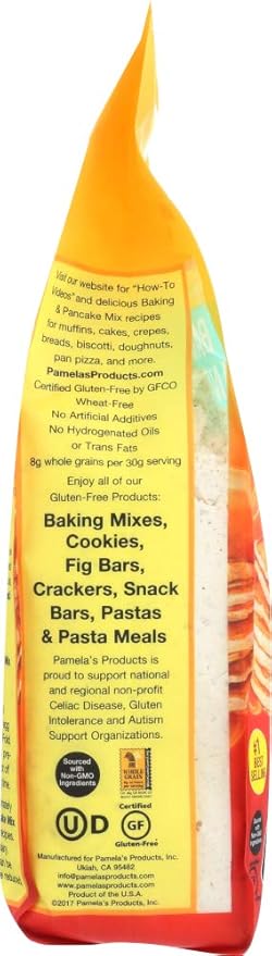 Pamela's Products Ultimate Baking &amp Pancake Mix 24 oz (Pack of 3)