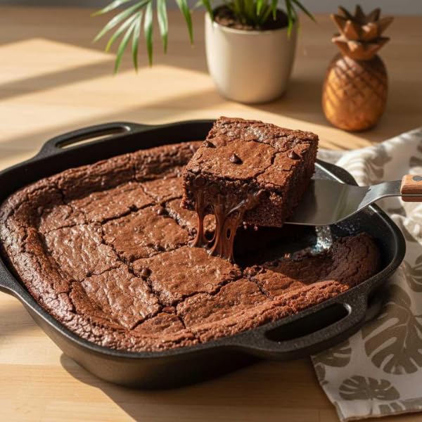 Hawaii's Best Butter Mochi Brownie Mix Hawaiian Chocolate Dessert Baking Mix with Ghirardelli Cocoa Gluten-Free Sweet Rice Flour Treat Easy-to-Bake Chocolate Brownies with Coconut &amp Vanilla 16