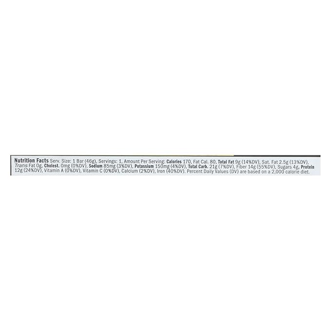 RAW REVOLUTION Bar Rev Glo Dbl Choc Brni Pack of 12 Size 1.6 OZ (Gluten Free Kosher Vegan)