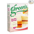 Green's Classic Vanilla Sponge Cake Mix - 221g - Pack of 2