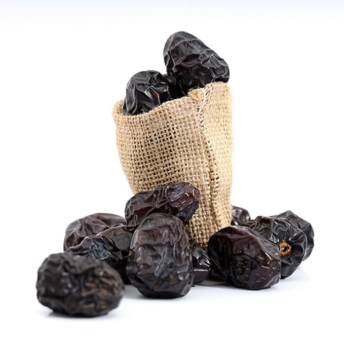 Al Madina Ajwa Dates 11lb (5 KG) - Imported from Madinah Munawwara Saudi Arabia - Ramadan Gift Box - Fiber-Rich Snack Dry Fruit