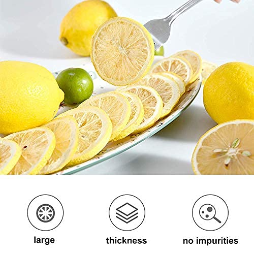 (1.1lbs) Dried Lemon Slices Lemon Tea Sour and Refreshing Citrus Sugar Free Vegan &amp Kosher 500g (17.6)