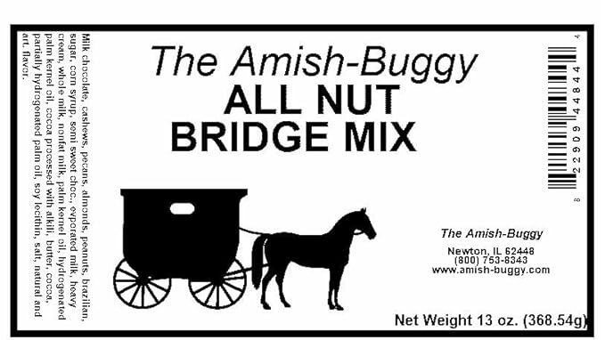 Arndts Fudgery Premium Chocolate Covered Candy (Milk and Dark Chocolate All Nut Bridge Mix (2-13 oz Bag))