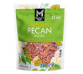 Natural Pecan Halves 32 oz.(1 Pack) Resealable Bag Unsalted Raw Nuts for Cooking Baking &amp Snacking Vegan Protein Keto Snack Healthy Snacks for AdultsGluten Free Raw Pecans Halves