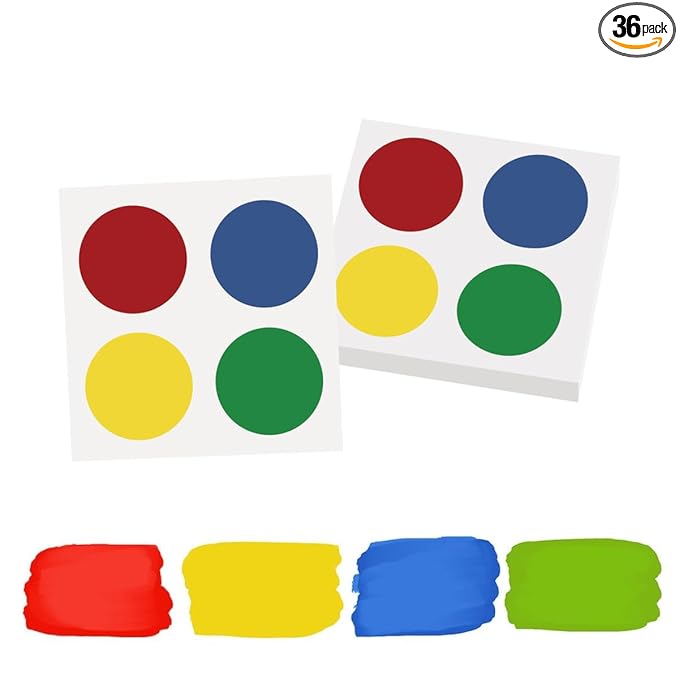 The Cookie Countess PYO Edible Paint Palettes 36 Pouch - Primary
