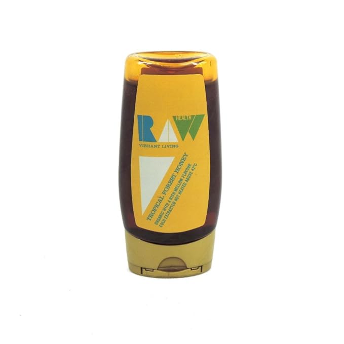 Raw Health Organic Tropical Forest Honey 350g - Pack of 6