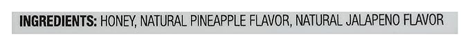 Peace River Pineapple Jalapeño Honey Pineapple Jalapeño Flavored Honey Kosher Gluten Free 12 Ounce (Pack of 6)