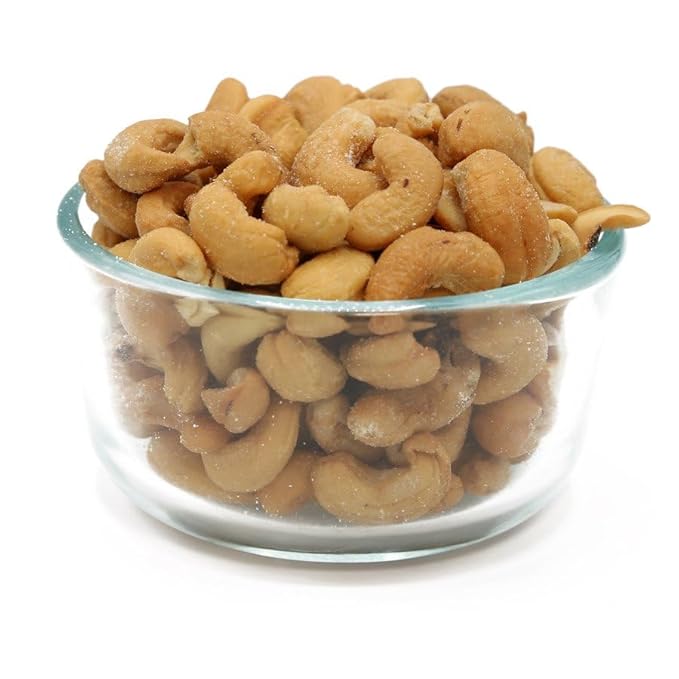 C.J. Dannemiller Whole Cashews Bulk 25 LB Box Roasted &amp Salted Large Size 240 Perfect for Snacking Cooking Trail Mixes