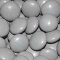 375pcs Silver Milk Chocolate Coated Candies (12oz 375pcs)
