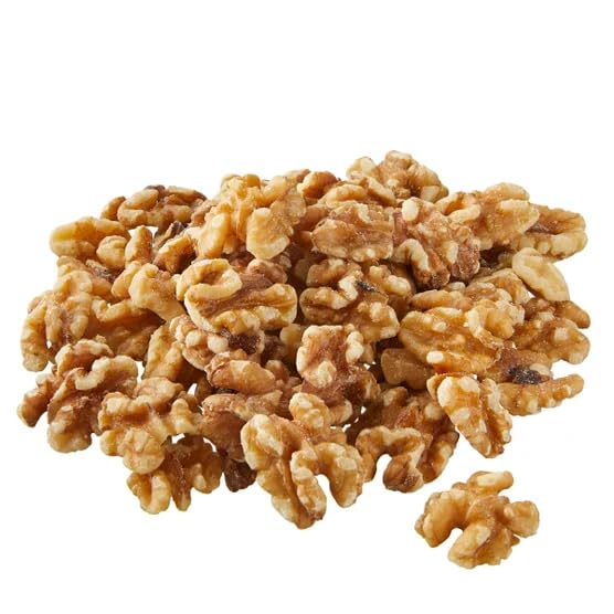 Walnuts Halves And Pieces Fresh Raw Walnuts Chopped Crunchy Unsalted Usa Grown 48 Oz (3 Lb) With With Mini Scooply Scoop