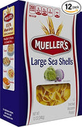 Mueller's Large Sea Shells 12 Ounce (Pack of 12)