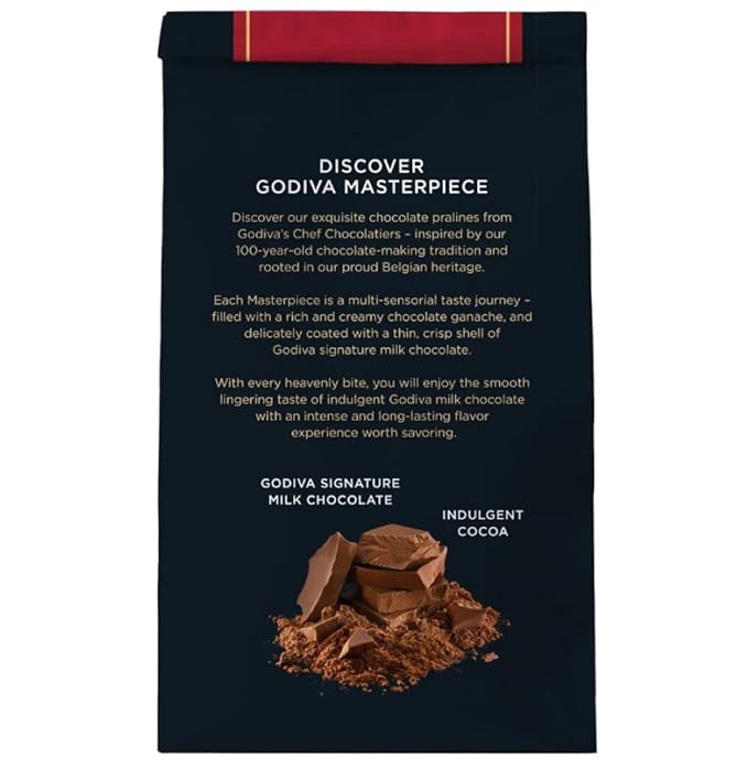 GODIVA Heavenly Milk Chocolate with Ganache - Masterpiece - 15.1 oz