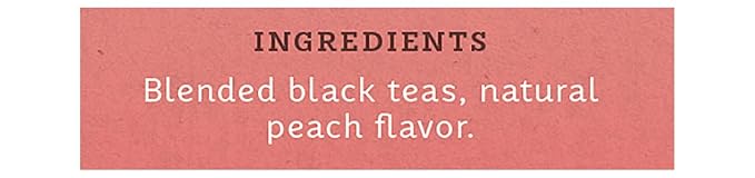 Stash Tea Peach Black Tea 6 Boxes With 20 Tea Bags Each (120 Tea Bags Total)