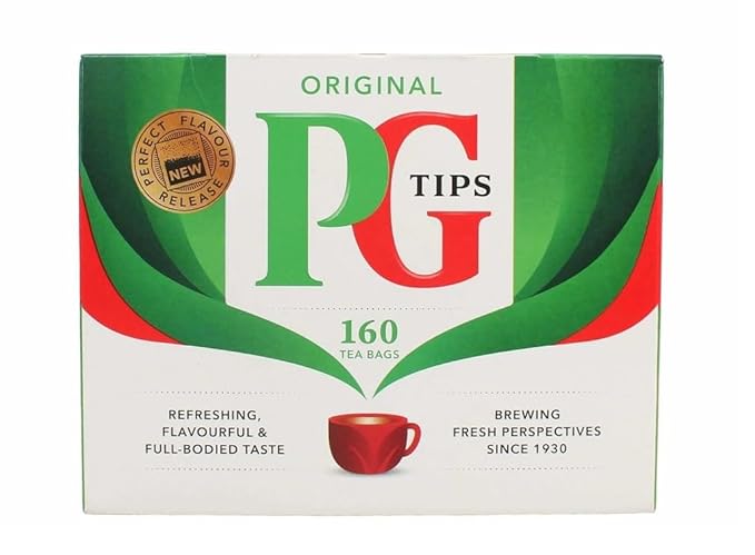 PG TipsTea Bag 160-Count Boxes (Pack of 2)