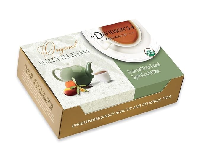 Davidson's Organics Earl Grey 100-count Individually Wrapped Tea Bags