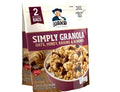 Simply Oats Honey Raisins &amp Almonds Granola 34.5 oz Bags 2 Count (1 Pack)