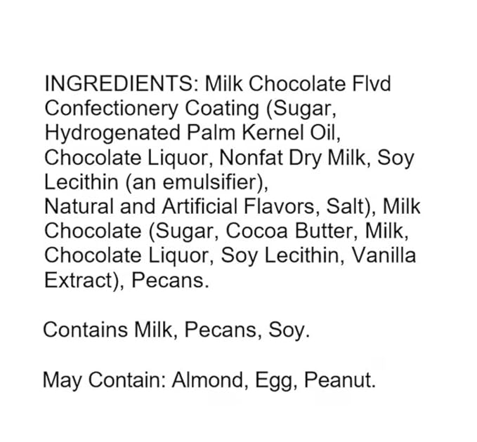 Emer's Easter Chocolate Eggs Assortment Gold Brick Heavenly Hash Pecan Individually Wrapped 10 Count (Milk Chocolate Gold Brick)