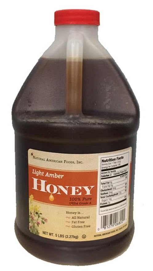 Sweet Harvest Foods Wildflower Honey 5 Pound - 6 per case.