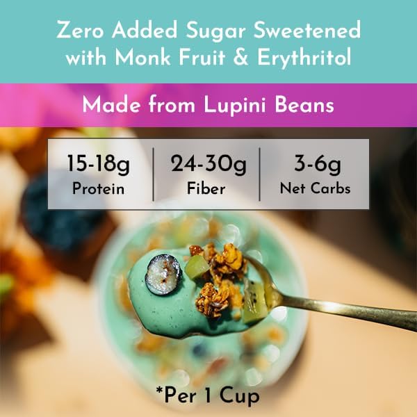 Superfood Granola- Grain-Free Keto No Sugar Added - No oats Superfood Snack made from lupini beans with Berry Flavors Gluten-Free (9 Ounce (Pack of 3) Chocolate Berry &amp Peanut Butter)