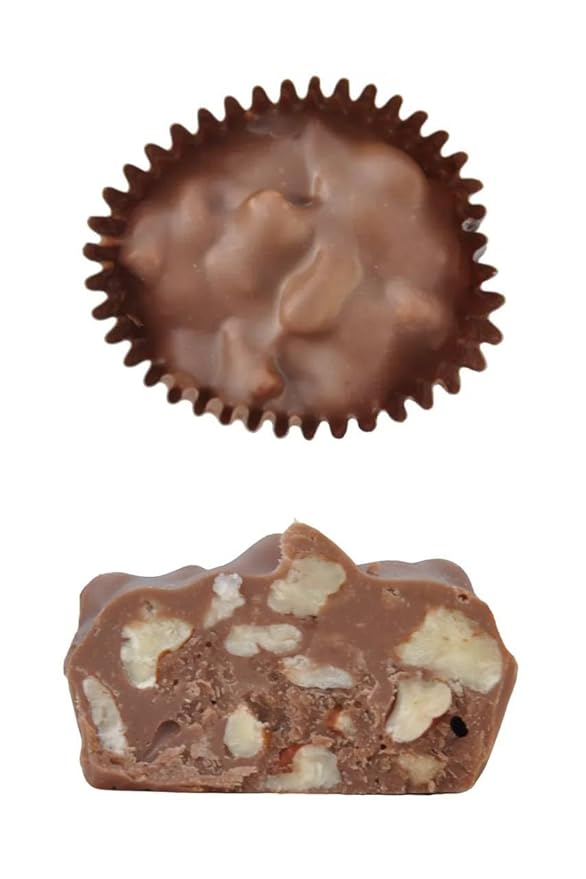 Mrs. Cavanaugh’s 5 lb Pecan Clusters Mixed (Milk 65% &amp Dark 35%) Chocolate
